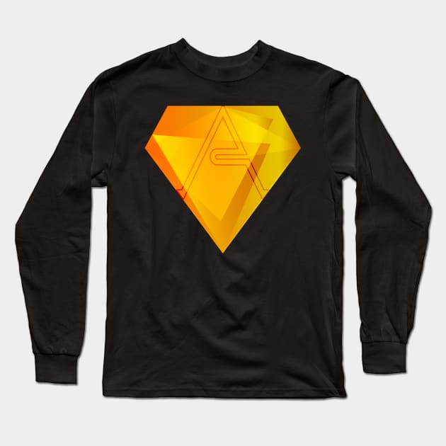 A-Krypto Long Sleeve T-Shirt by Mati Digital Art